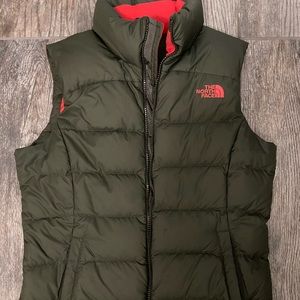 North face puffer vest